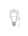 Rabalux SMD-LED LED крушки IP20 W 4000K 79061 - 5