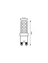 Rabalux SMD-LED LED крушки IP20 W 2700K 79062 - 5