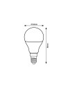 Rabalux SMD-LED LED крушки IP20 W 4000K 79072 - 5