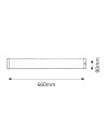 Rabalux Soft Oсветителни тела за шкаф IP20 G13 T8 1x MAX 18W 2329 - 5