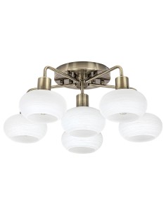 Rabalux Sorina Плафон IP20 E14 6x MAX 40W 3918 - Цена | LEDs4economy