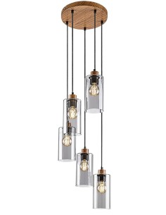 Rabalux Tanno Висящи осветителни тела IP20 E27 5x MAX 25W K 72125 - Цена | LEDs4economy