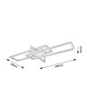 Rabalux Thabita Плафон IP20 LED 35W 6867 - 10