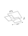 Rabalux Thabita Плафон IP20 LED 38W 6868 - 9
