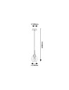 Rabalux Tirina Осветление за баня IP44 E27 1x MAX 15W K 75006 - 11
