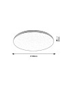 Rabalux Toma Плафон IP44 LED 20W 3874 - 10