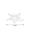 Rabalux Tulio Плафон IP20 LED 60W 5890 - 15