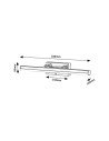 Rabalux Turgon Осветление за баня IP44 LED 20W 3000-6500K 75017 - 17