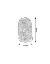 Rabalux Wasabi Декоративни лампи IP20 LED 1W 3680 - 13