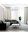 Rabalux Zelkova Висящи осветителни тела IP20 E27 4x MAX 40W 3156 - 8