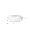 Rabalux Zenon Плафон IP54 LED 18W 2697 - 11