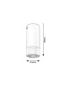 Rabalux Zircon Плафон IP20 GU10 1X MAX 5W 5074 - 5