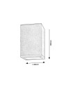 Rabalux Zombor Плафон IP54 GU10 1x MAX 35W K 7820 - 3