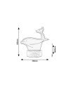 Rabalux Akali Настолни лампи IP20 LED 2W 3000 76002 - 5