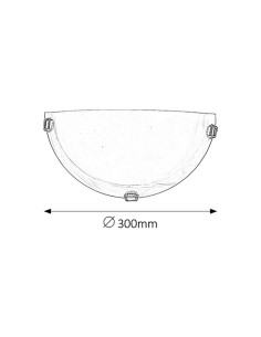 Rabalux Alabastro Аплик IP20 E27 1x MAX 60W K 3001 - Цена | LEDs4economy 2