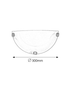 Rabalux Alabastro Аплик IP20 E27 1x MAX 60W K 3003 - Цена | LEDs4economy 2
