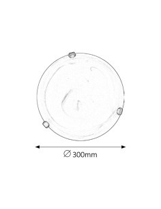 Rabalux Alabastro Плафон IP20 E27 1x MAX 60W K 3203 - Цена | LEDs4economy 2