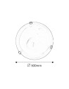 Rabalux Alabastro Плафон IP20 E27 1x MAX 60W K 3203 - 2