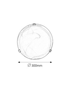 Rabalux Alabastro Плафон IP20 E27 1x MAX 60W K 3253 - Цена | LEDs4economy 2