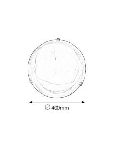 Rabalux Alabastro Плафон IP20 E27 2x MAX 60W K 3353 - Цена | LEDs4economy 2