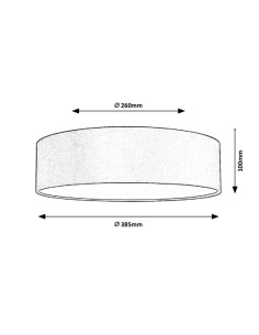Rabalux Aldona Плафон IP20 E27 2x MAX 10W K 3859 - Цена | LEDs4economy 2