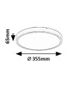 Rabalux Alenzo LED панели IP44 LED 24W 3000-6000K 71438 - 4