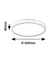 Rabalux Alenzo LED панели IP44 LED 36W 3000-6500K 71439 - 3