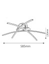 Rabalux Alexis Плафон IP20 LED 3x 7W 4000 2504 - 6