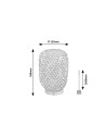 Rabalux Alinafe Настолни лампи IP20 E14 1x MAX 25W K 74016 - 5
