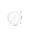 Rabalux Amarillo Външно стенно осветление IP44 LED 1,5W 3000K 7969 - 3
