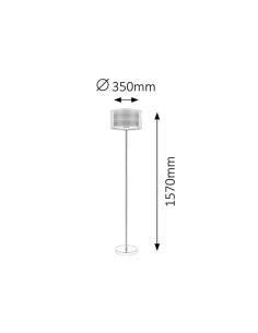 Rabalux Anastasia Лампион IP20 E27 1x MAX 60W K 2633 - Цена | LEDs4economy 2