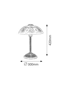 Rabalux Annabella Нощни лампи IP20 E14 1x MAX 40W K 8634 - Цена | LEDs4economy 2