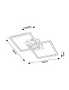 Rabalux Ashton Плафон IP20 LED 24W 3000 6589 - 4