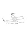Rabalux Ashton Плафон IP20 LED 24W 4000 6590 - 3