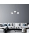 Rabalux Aslan Висящи осветителни тела IP20 E14 C37 3x MAX 5W K 3469 - 3
