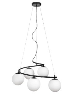 Rabalux Aslan Висящи осветителни тела IP20 E14 C37 5x MAX 5W K 3470 - Цена | LEDs4economy