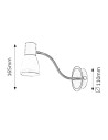 Rabalux Ati Спот осветление IP20 E14 1x MAX 15W K 5975 - 3