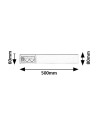 Rabalux Bath 2E Oсветителни тела за шкаф IP20 LED 10W 4000K 78040 - 4