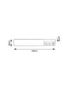 Rabalux Bath2 Oсветителни тела за шкаф IP20 LED 10W 4000 78064 - 5