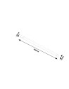 Rabalux Batten Light Oсветителни тела за шкаф IP20 LED 30W 4000 1452 - 6