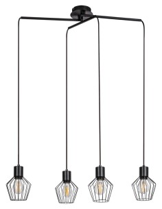 Rabalux Belano Висящи осветителни тела IP20 E27 4x MAX 40W K 3540 - Цена | LEDs4economy 2