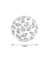 Rabalux Benita Плафон IP20 LED 24W 3000 3076 - 4