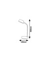 Rabalux Berry Настолни лампи IP20 LED 4,5W 4000 6779 - 4