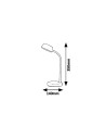 Rabalux Berry Настолни лампи IP20 LED 4,5W 4000 6780 - 3