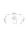Rabalux Betty Осветление за баня IP44 LED 2x 4W 4000 5746 - 3