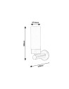 Rabalux Betty Осветление за баня IP44 LED 4W 4000 5713 - 4