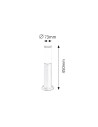 Rabalux Black torch Външни стоящи лампи IP44 E27 1x MAX 25W K 8147 - 2