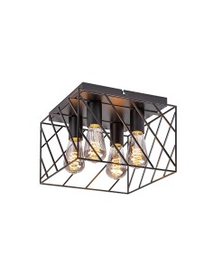 Rabalux Boroo Плафон IP20 E27 4x MAX 25W K 71027 - Цена | LEDs4economy 2