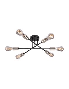 Rabalux Branwen Плафон IP20 E27 6x MAX 25W K 71026 - Цена | LEDs4economy 2