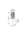 Rabalux Callia Аплик IP20 E14 1x MAX 25W K 3020 - 4